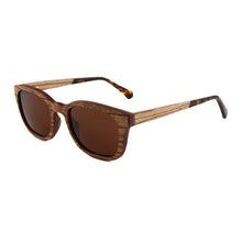 Load image into Gallery viewer, Polarized Wooden Bamboo Glasses Men