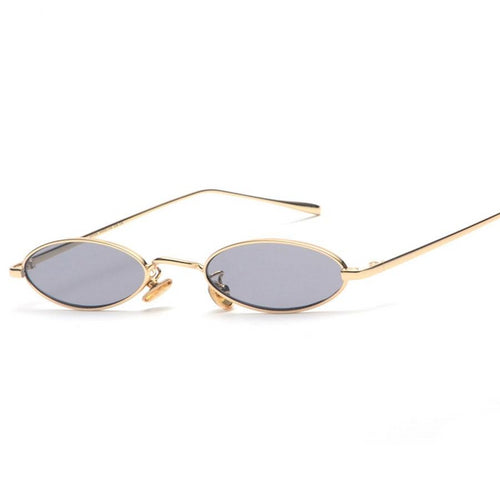 Unisex-Small Oval Sunglasses
