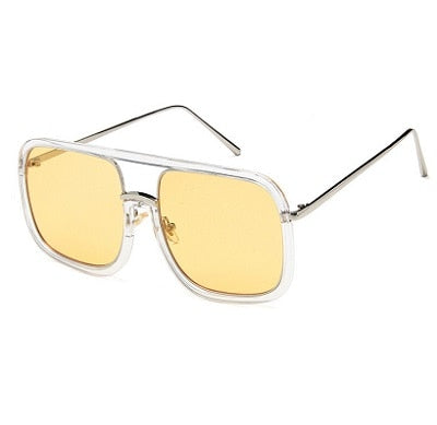 Unisex-Gold Silver  Glasses