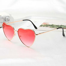 Load image into Gallery viewer, Women-New Fashion Heart  Glasses